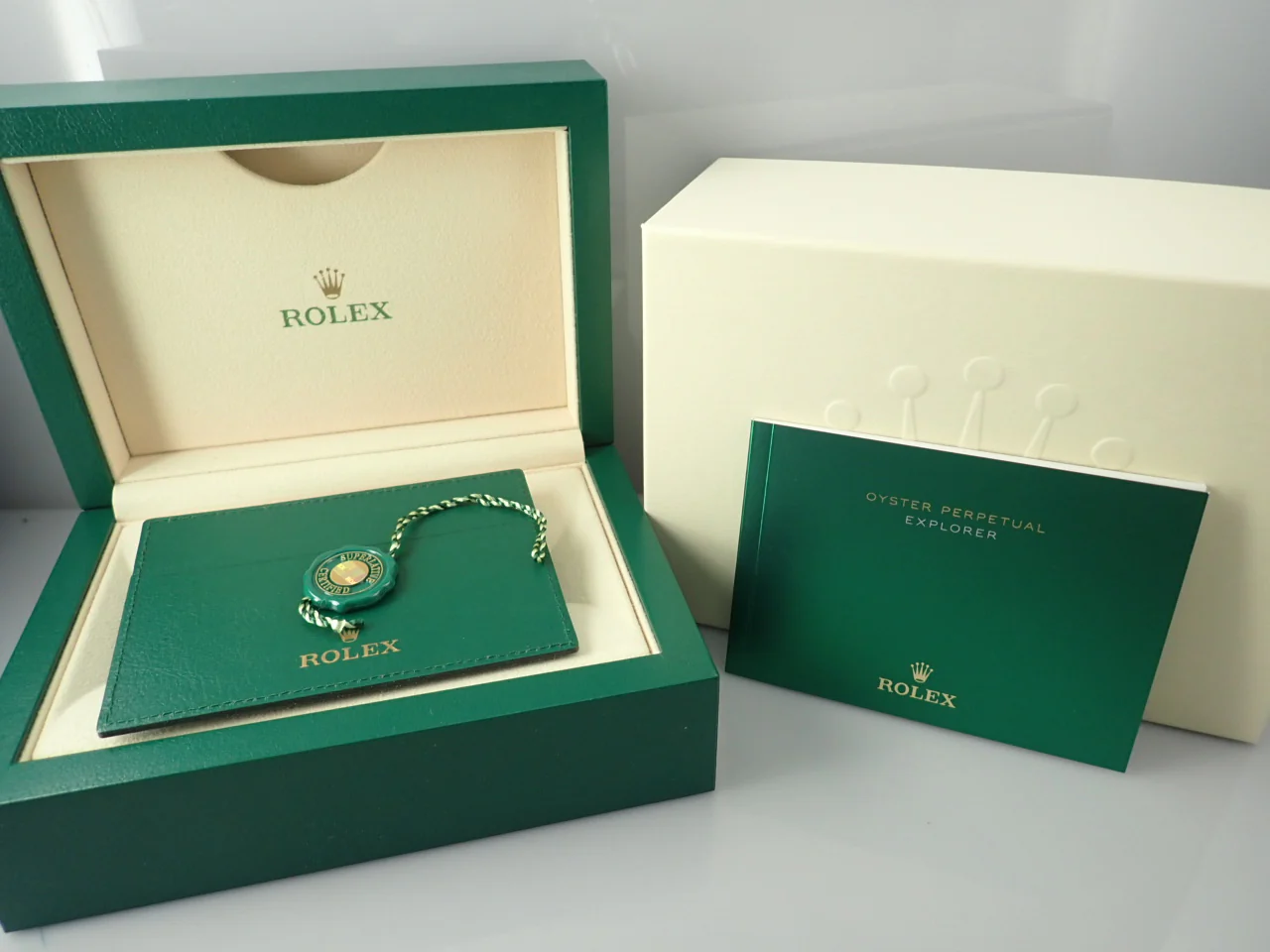 ロレックス エクスプローラーI 鏡面ブラックアウト Ref.214270 ステンレススチール ブラック文字盤 - Image 10