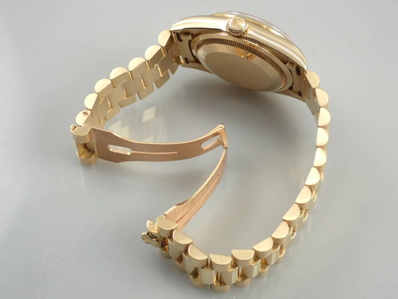 ロレックス デイデイト36 Ref.18238 2BR イエローゴールド ラピスラズリ文字盤 - Image 9