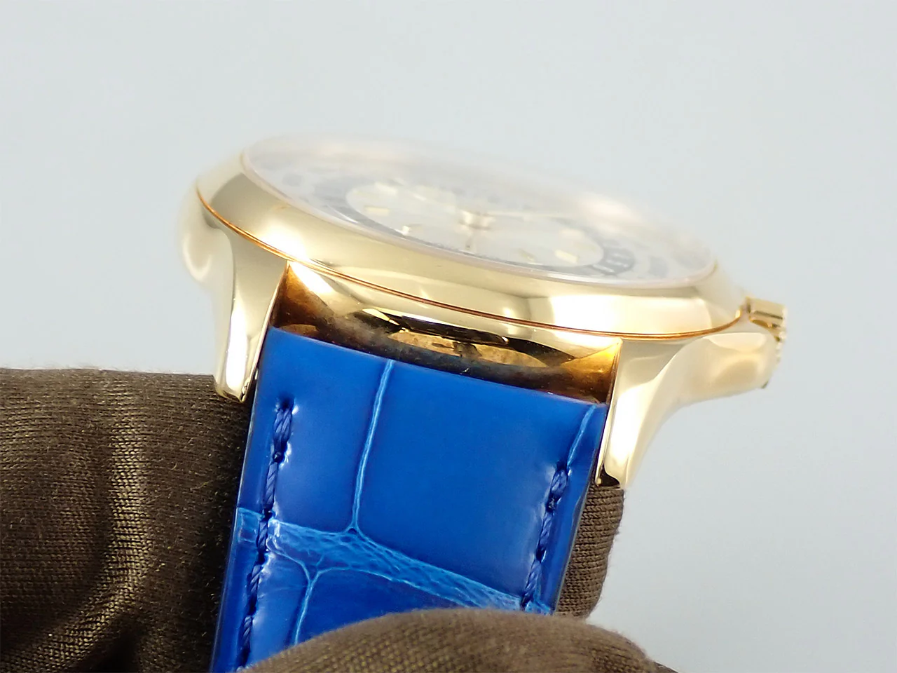 パテックフィリップ コンプリケーション ワールドタイム Ref.5130J-001 イエローゴールド シルバー文字盤 - Image 6