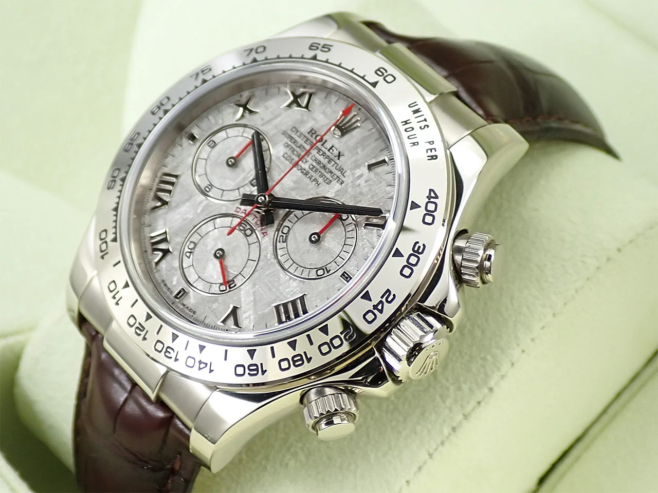 ロレックス デイトナ Ref.116519 ホワイトゴールド メテオライト文字盤 - Image 4