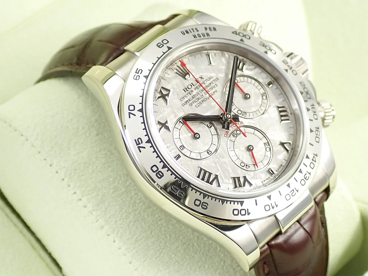 ロレックス デイトナ Ref.116519 ホワイトゴールド メテオライト文字盤 - Image 5