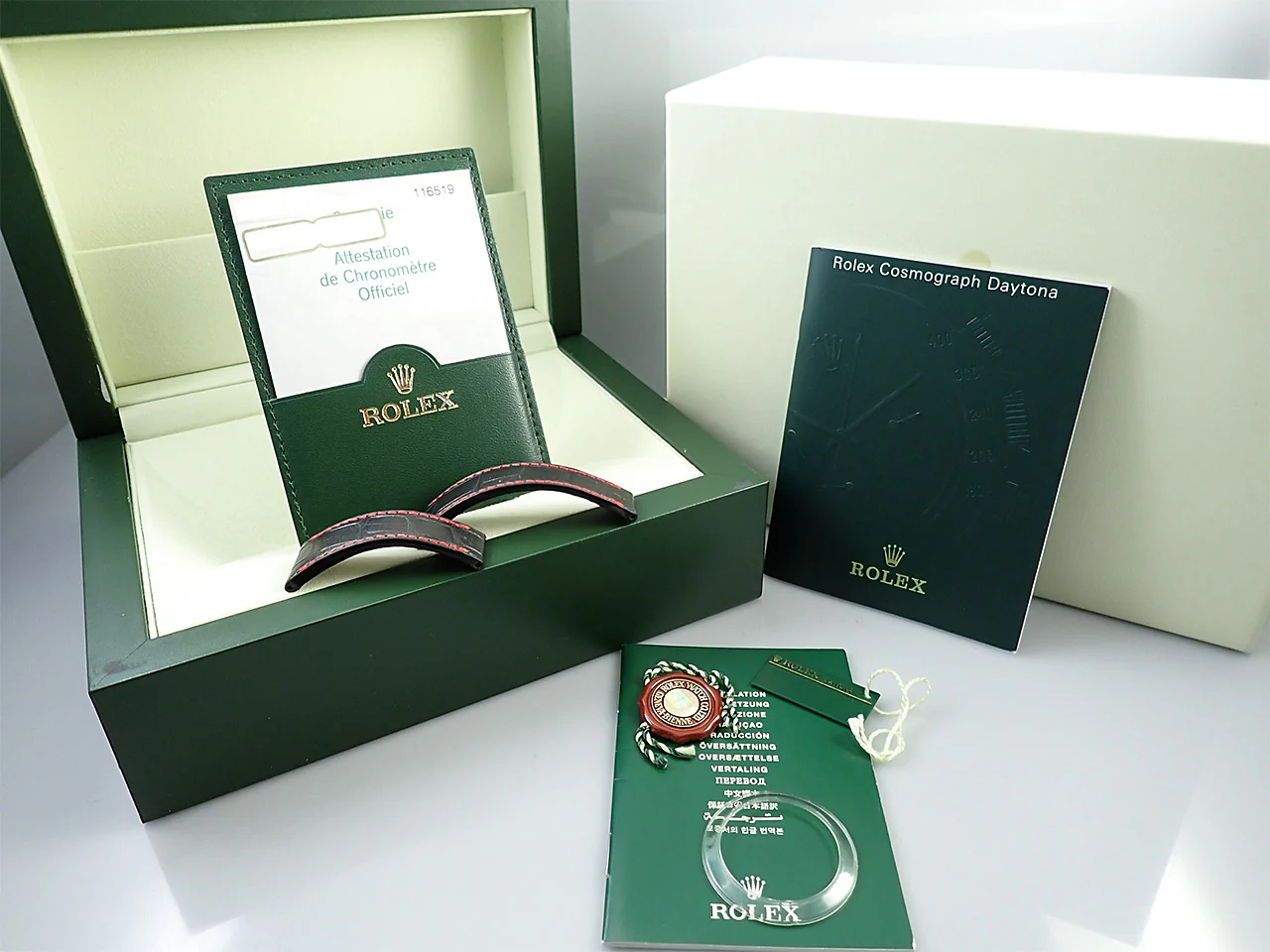 ロレックス デイトナ Ref.116519 ホワイトゴールド メテオライト文字盤 - Image 9