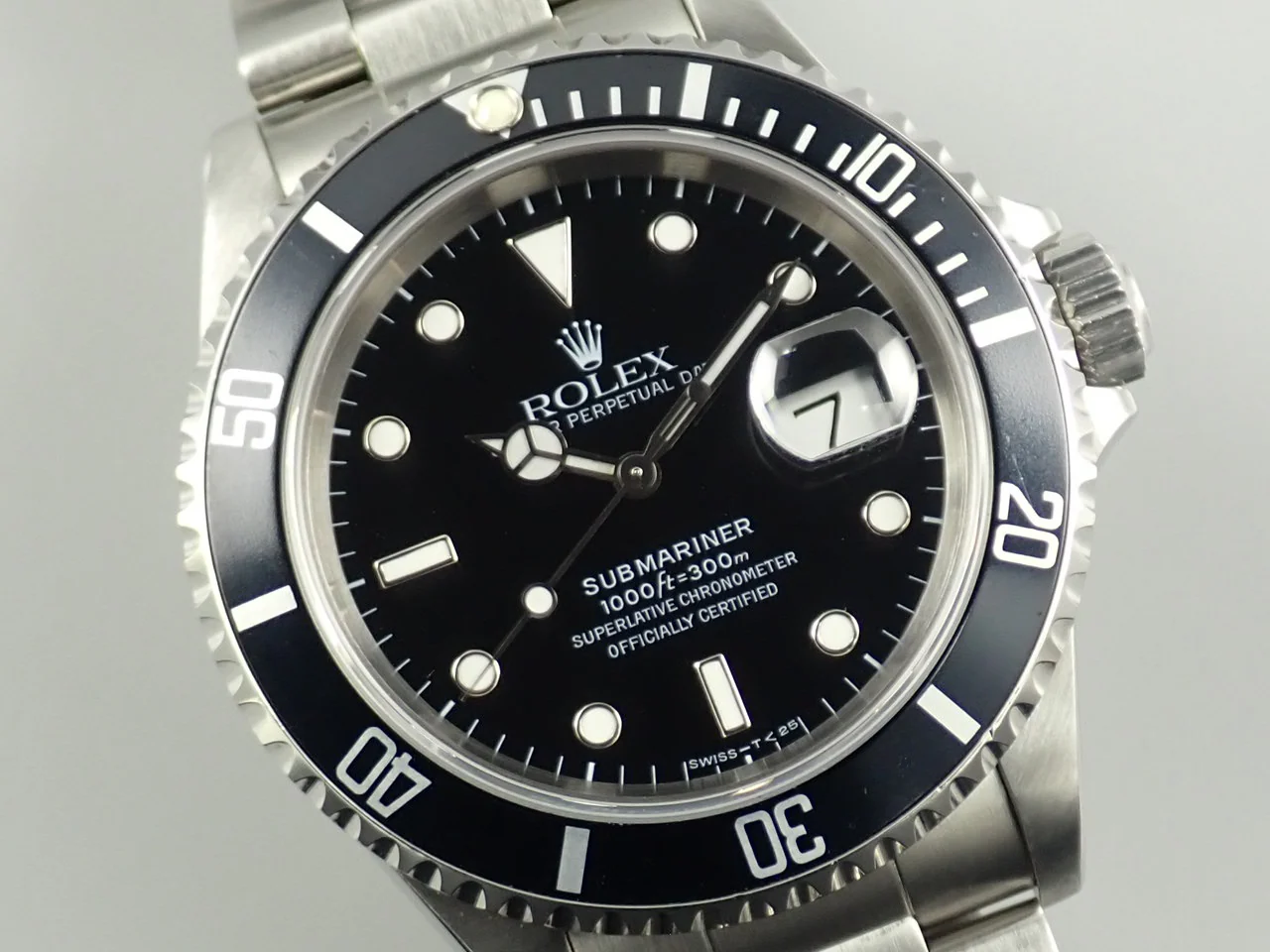 ロレックス サブマリーナー デイト Ref.16610 ステンレススチール ブラック文字盤 - Image 3