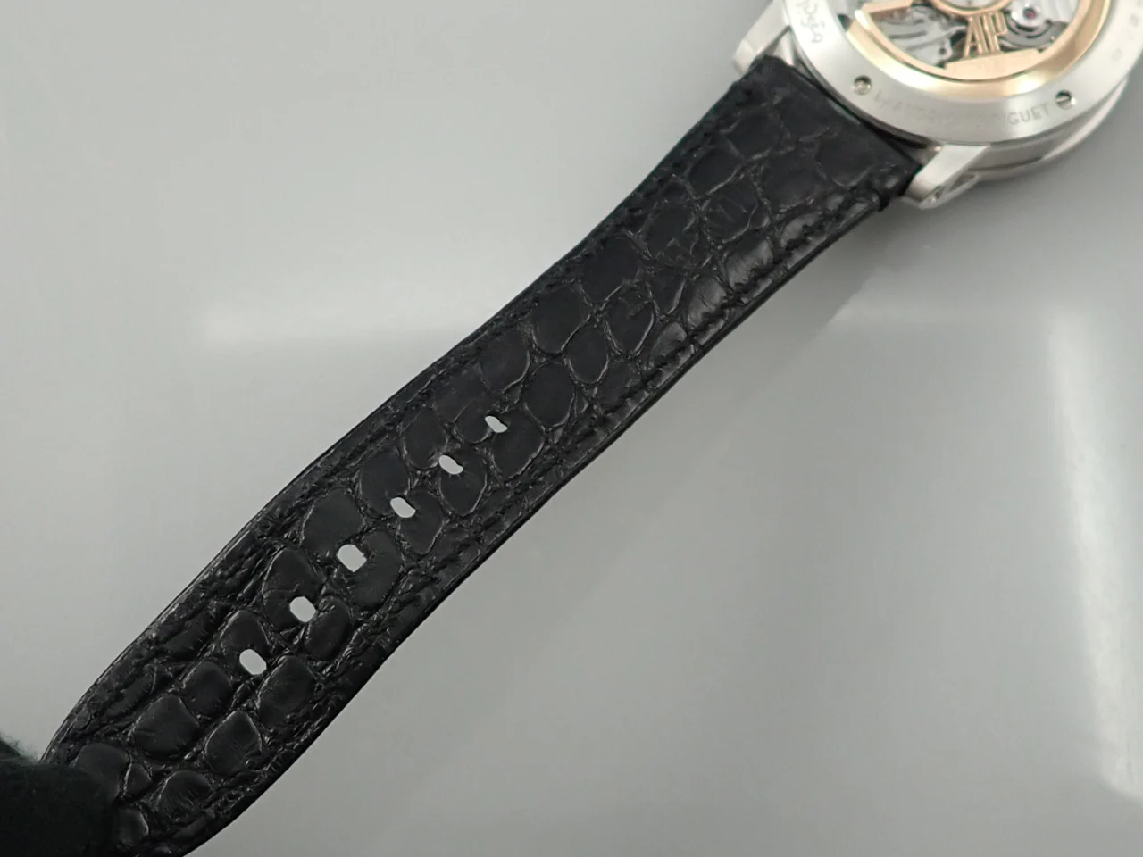 オーデマピゲ CODE 11.59 バイ オーデマ ピゲ クロノグラフ Ref.26393BC.OO.A002CR.01 ホワイトゴールド ブラックラッカー文字盤 - Image 10