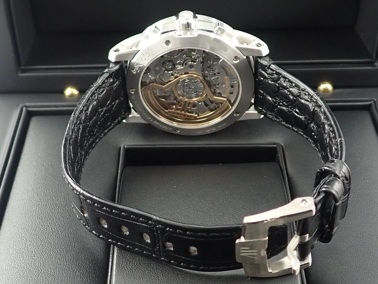 オーデマピゲ CODE 11.59 バイ オーデマ ピゲ クロノグラフ Ref.26393BC.OO.A002CR.01 ホワイトゴールド ブラックラッカー文字盤 - Image 7