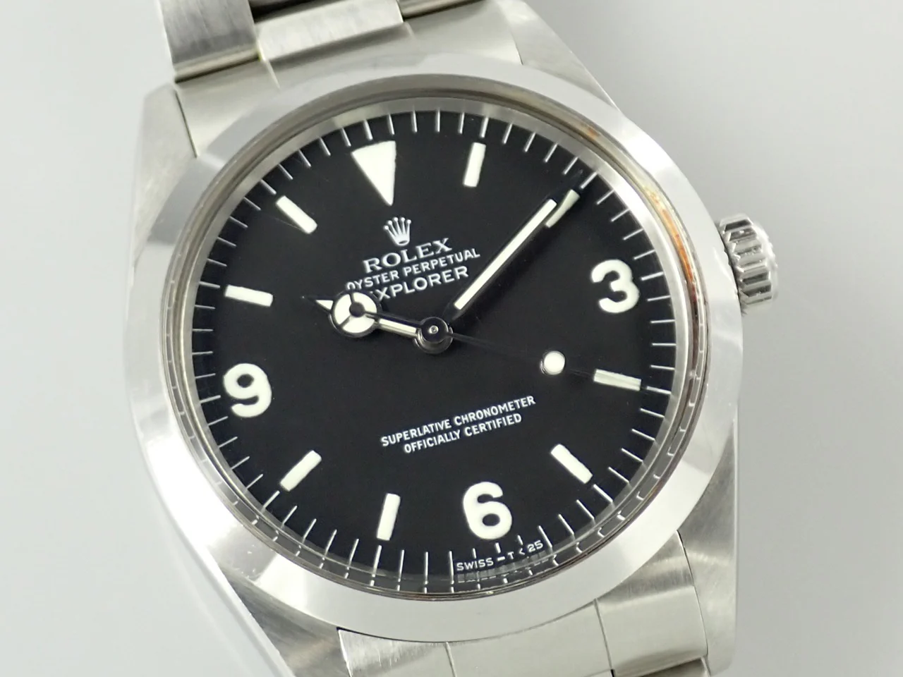 ロレックス エクスプローラーI Ref.1016 ステンレススチール ブラック文字盤 - Image 3