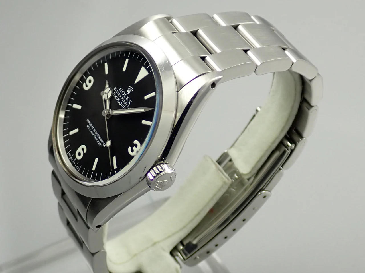 ロレックス エクスプローラーI Ref.1016 ステンレススチール ブラック文字盤 - Image 4