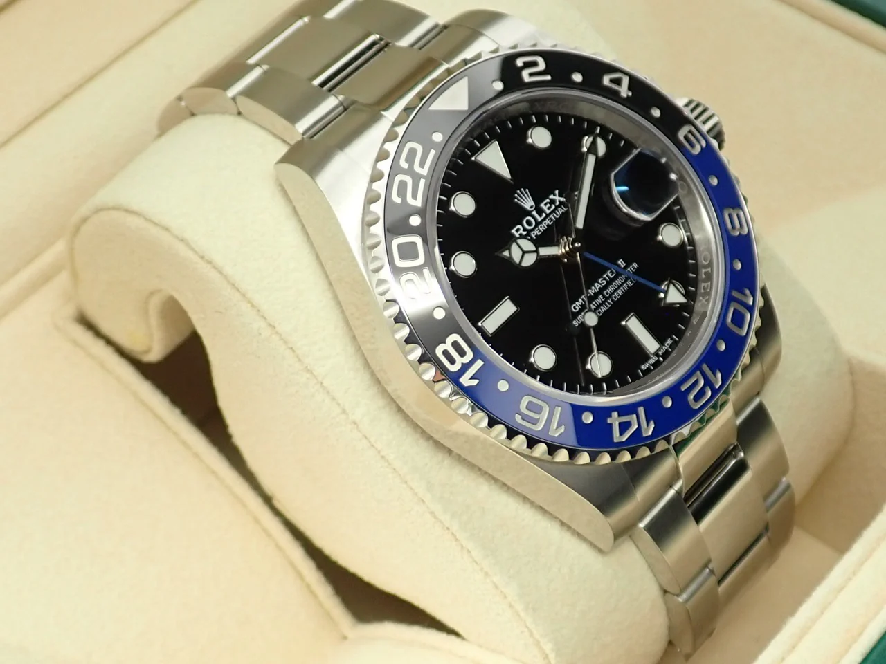 ロレックス GMTマスターII Ref.116710BLNR ステンレススチール ブラック文字盤 オイスターブレスレット - Image 5