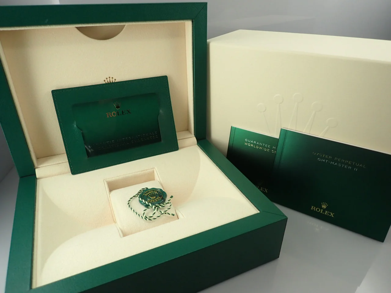 ロレックス GMTマスターII Ref.126719BLRO ホワイトゴールド ミッドナイトブルー文字盤 オイスターブレスレット オイスターブレスレット - Image 10