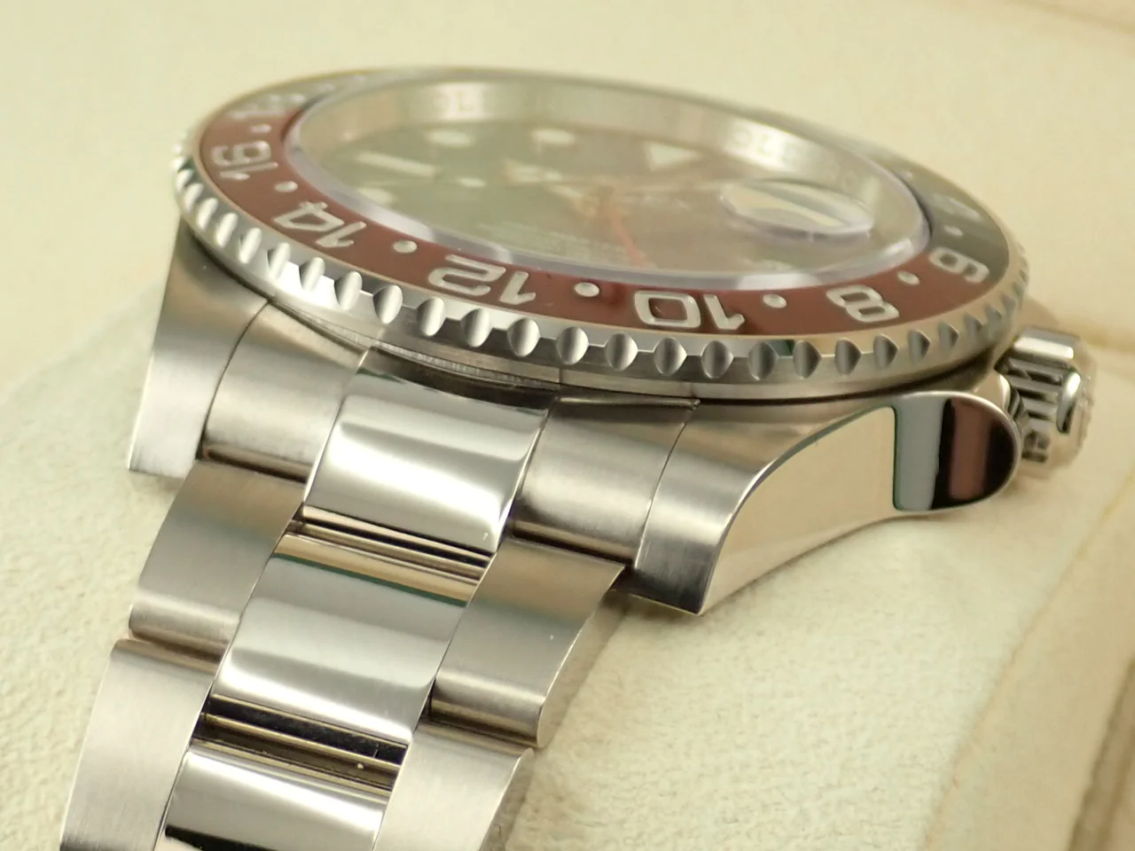 ロレックス GMTマスターII Ref.126719BLRO ホワイトゴールド ミッドナイトブルー文字盤 オイスターブレスレット オイスターブレスレット - Image 6