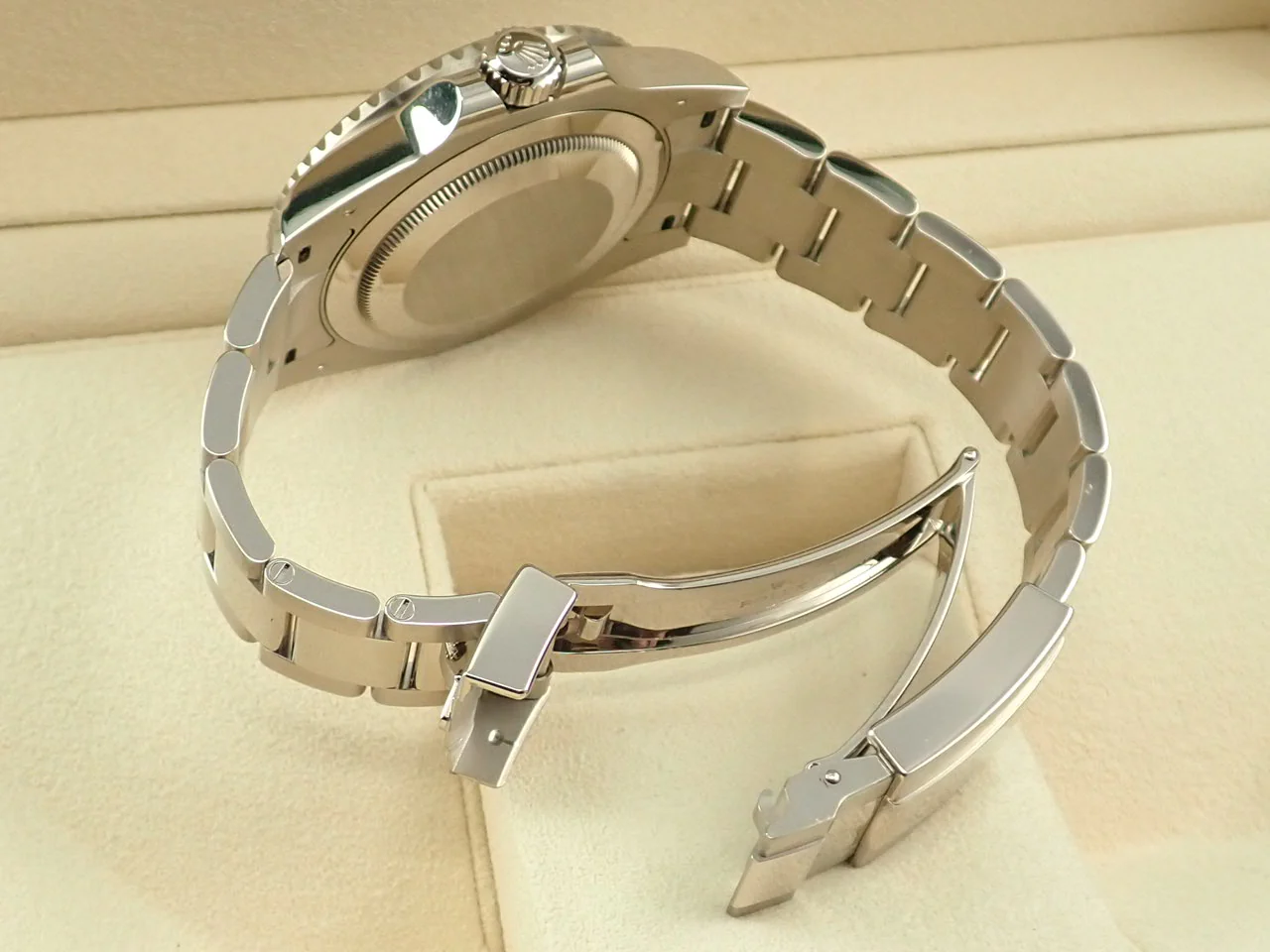 ロレックス GMTマスターII Ref.126719BLRO ホワイトゴールド ミッドナイトブルー文字盤 オイスターブレスレット オイスターブレスレット - Image 8