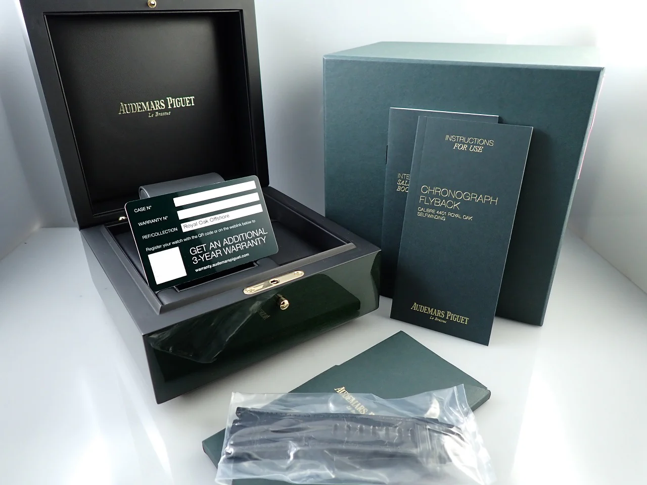 オーデマピゲ ロイヤルオーク オフショア クロノグラフ Ref.26420RO.OO.A002CA.01 ピンクゴールド ブラック文字盤 - Image 9