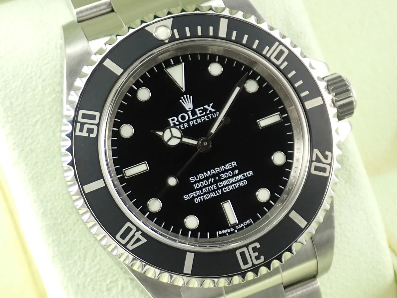 ロレックス サブマリーナー ノンデイト Ref.14060M ステンレススチール ブラック文字盤 - Image 3