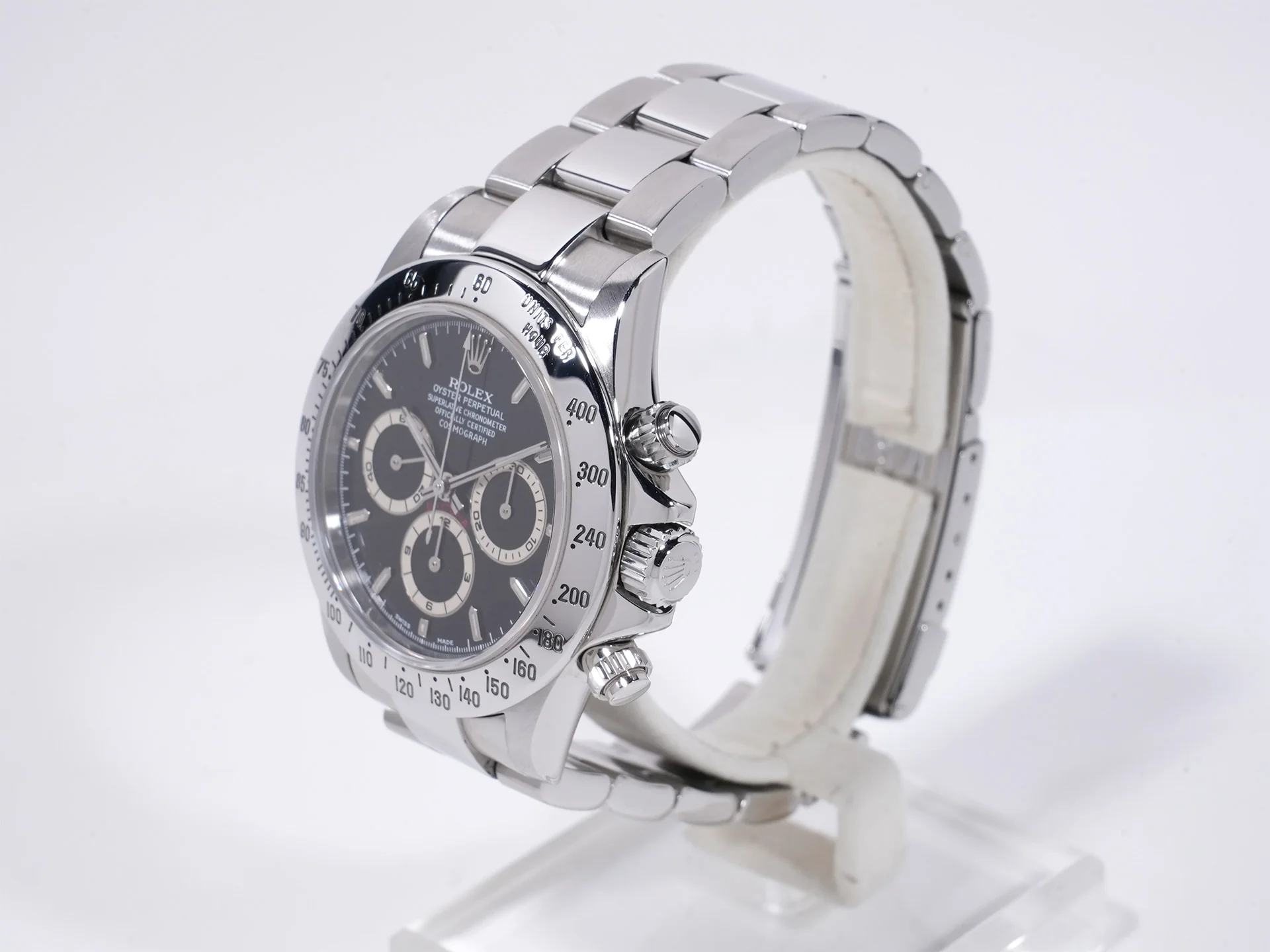 ロレックス デイトナ エルプリメロ Ref.16520 ステンレススチール ブラック文字盤 美中古 32oinn2y - Image 4