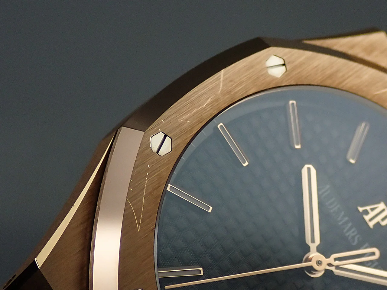 オーデマピゲ ロイヤルオーク Ref.15500OR.OO.D002CR.01 ピンクゴールド ブラック文字盤 - Image 9