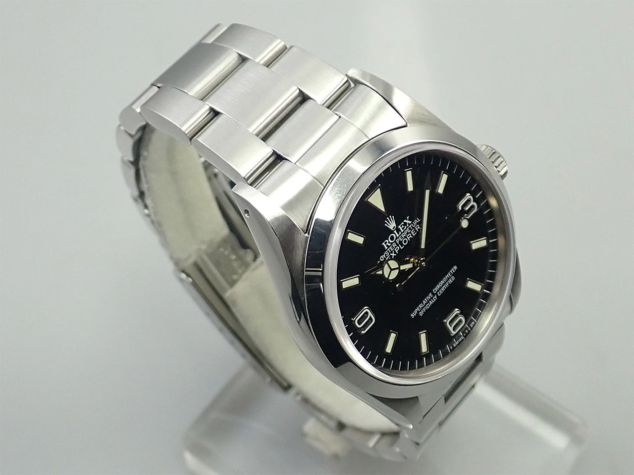 ロレックス エクスプローラーI Ref.14270 ステンレススチール ブラック文字盤 - Image 5