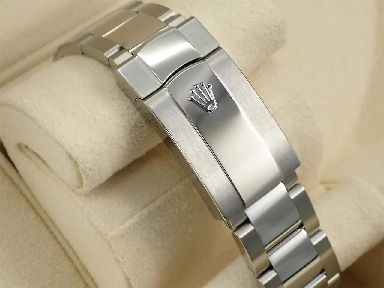 ロレックス デイトジャスト36 Ref.126234G ステンレススチール/ホワイトゴールド ブライトブルー フルーテッドモチーフx10Pダイヤ文字盤 オイスターブレスレット 未使用 377T6X7K - Image 6