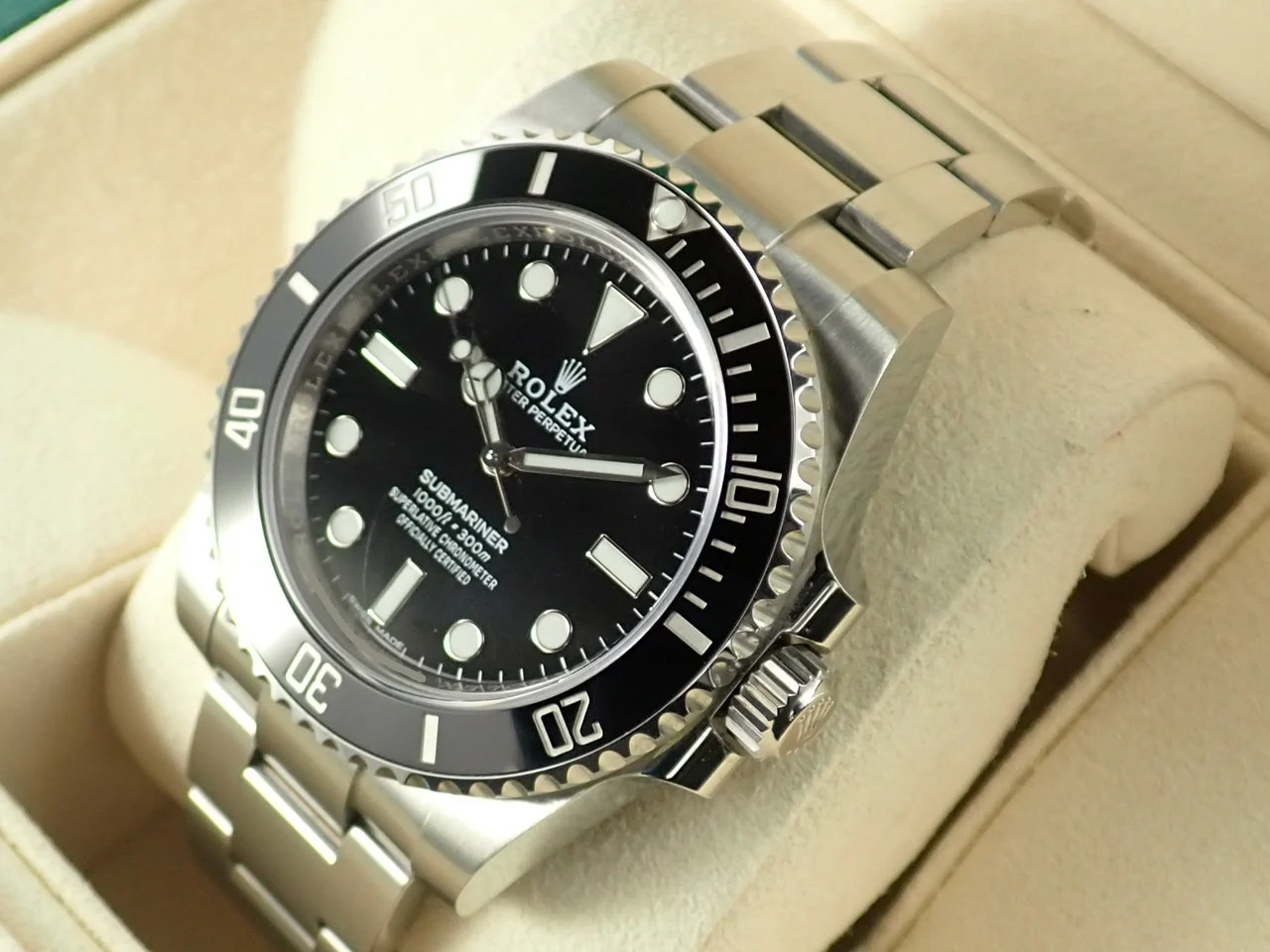 ロレックス サブマリーナー ノンデイト Ref.114060 ステンレススチール ブラック文字盤 - Image 4