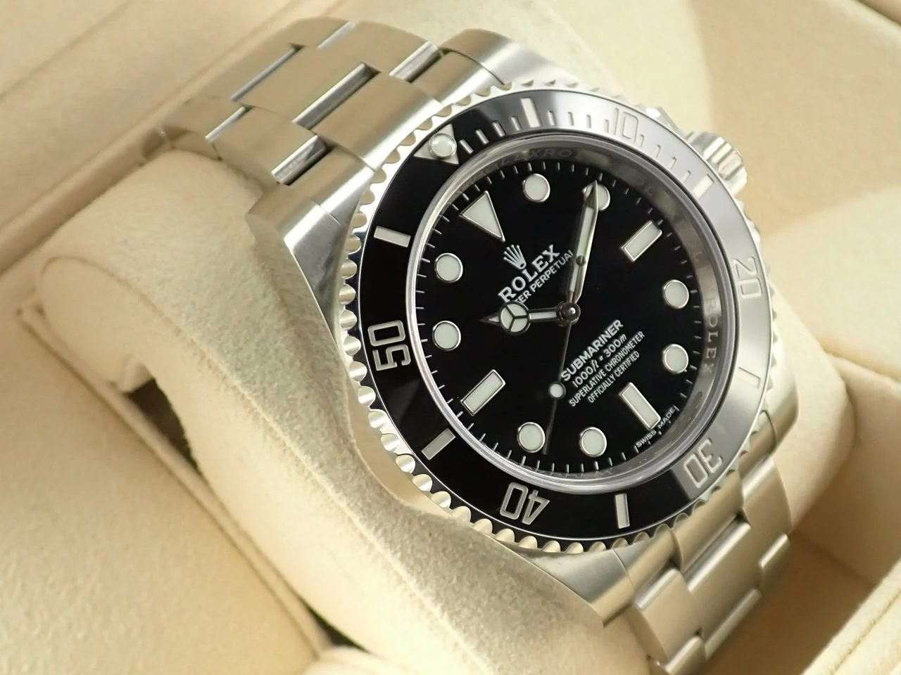 ロレックス サブマリーナー ノンデイト Ref.114060 ステンレススチール ブラック文字盤 - Image 5