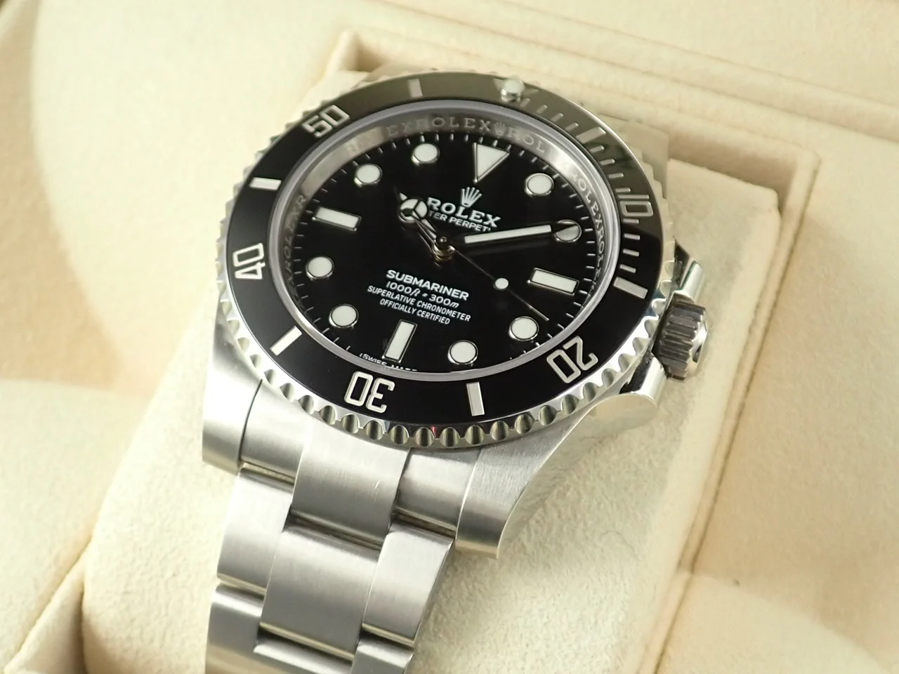 ロレックス サブマリーナー ノンデイト Ref.114060 ステンレススチール ブラック文字盤 - Image 6