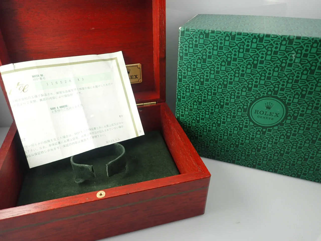 ロレックス デイトナ Ref.116528 イエローゴールド シャンパン文字盤 - Image 10