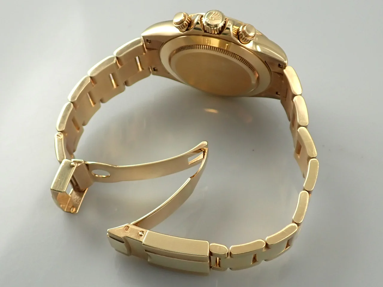 ロレックス デイトナ Ref.116528 イエローゴールド シャンパン文字盤 - Image 8