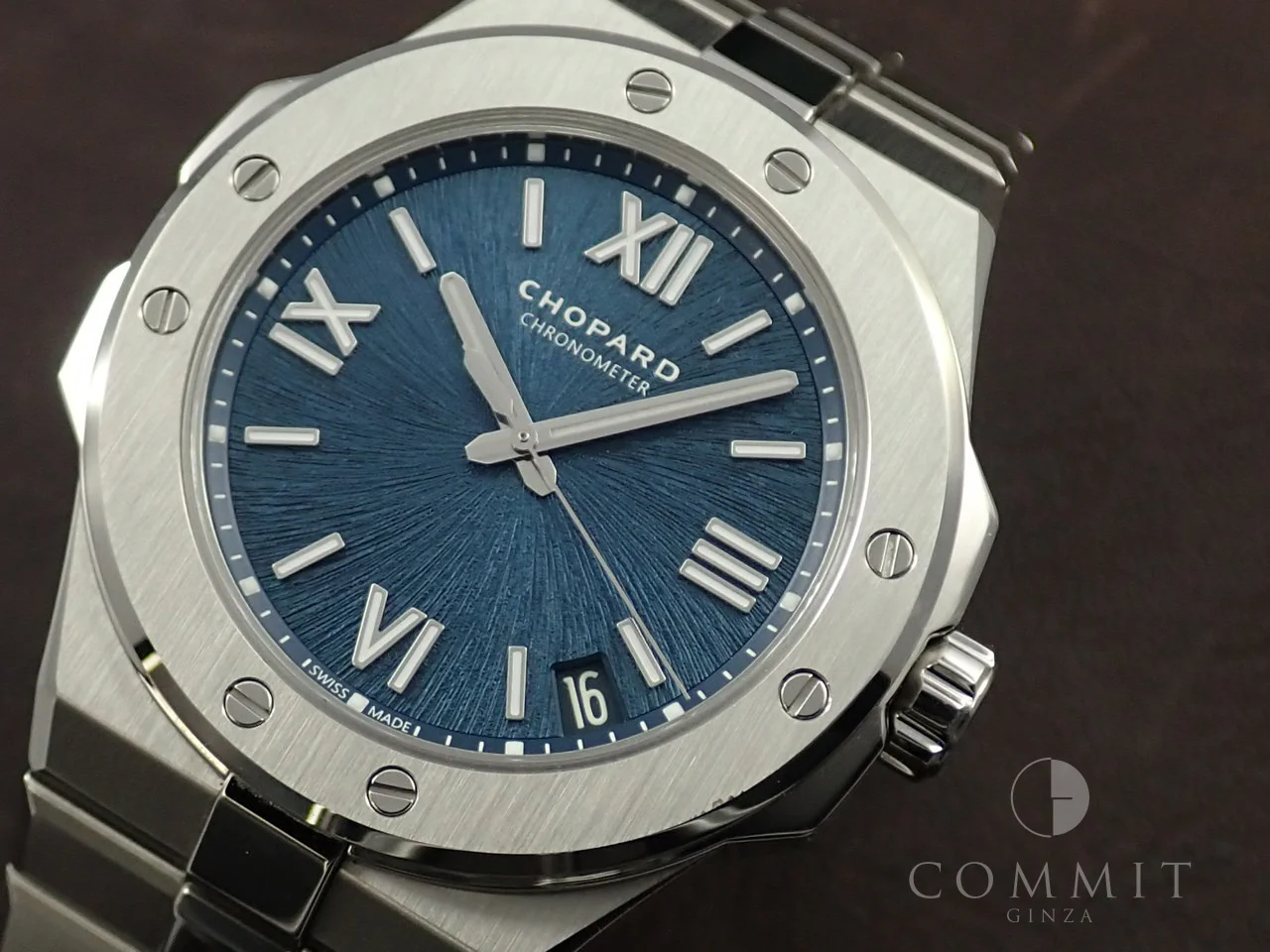 ショパール アルパインイーグル41 Ref.298600-3001 ブルー文字盤 中古 397A3W6V - Image 11