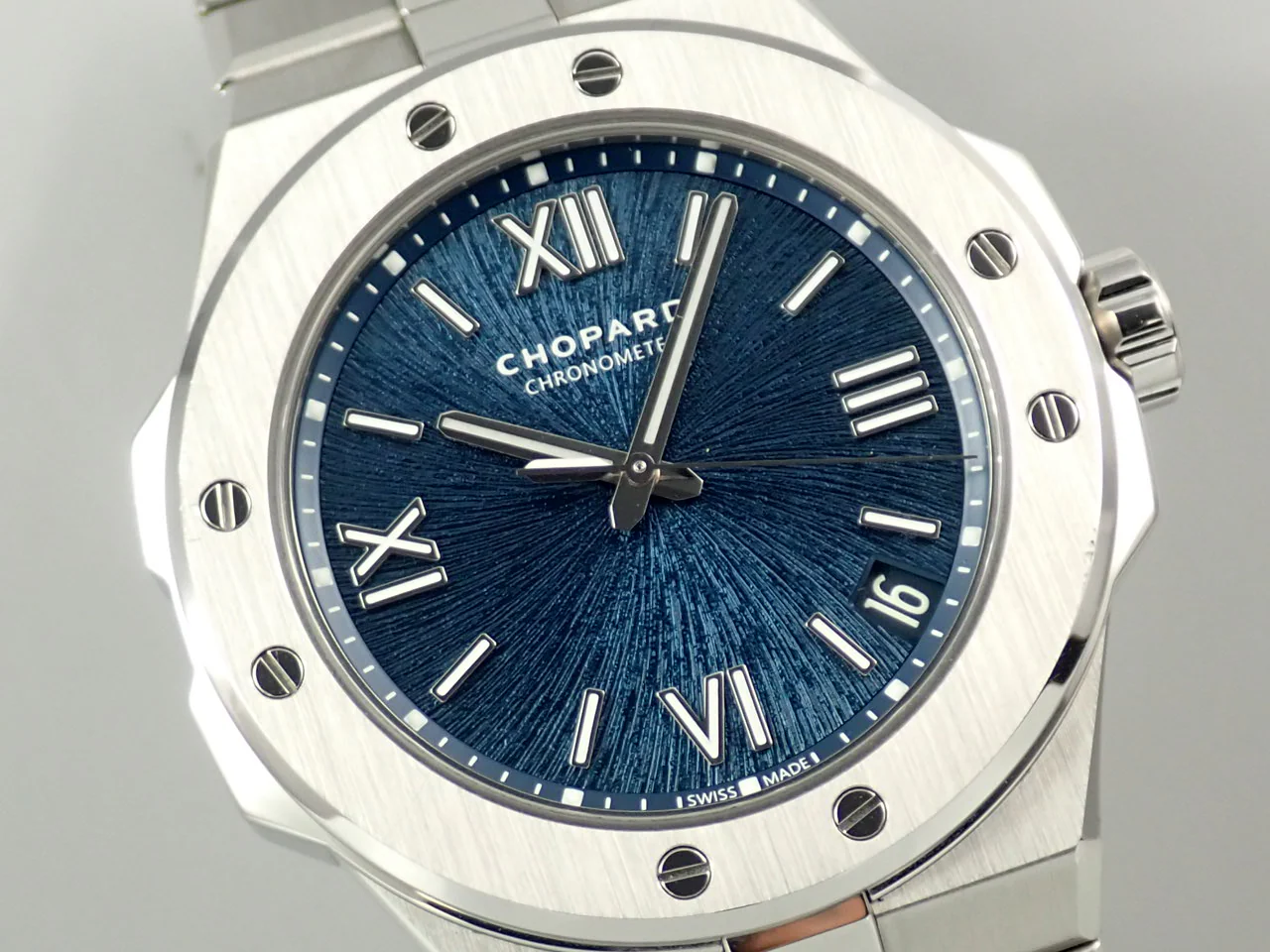ショパール アルパインイーグル41 Ref.298600-3001 ブルー文字盤 中古 397A3W6V - Image 3