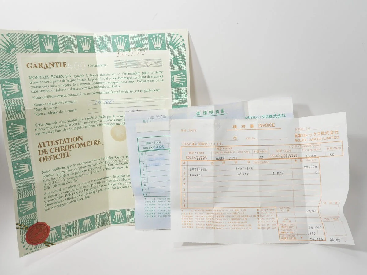 ロレックス エクスプローラーII Ref.16550 ステンレススチール アイボリー文字盤 - Image 11