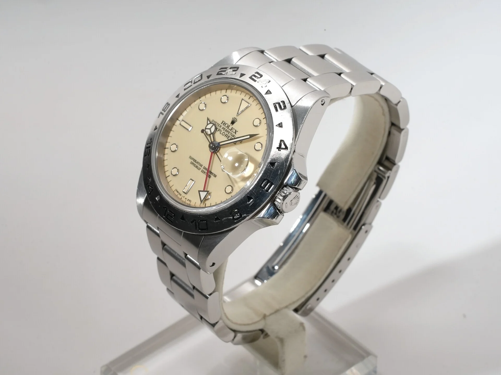 ロレックス エクスプローラーII Ref.16550 ステンレススチール アイボリー文字盤 - Image 4