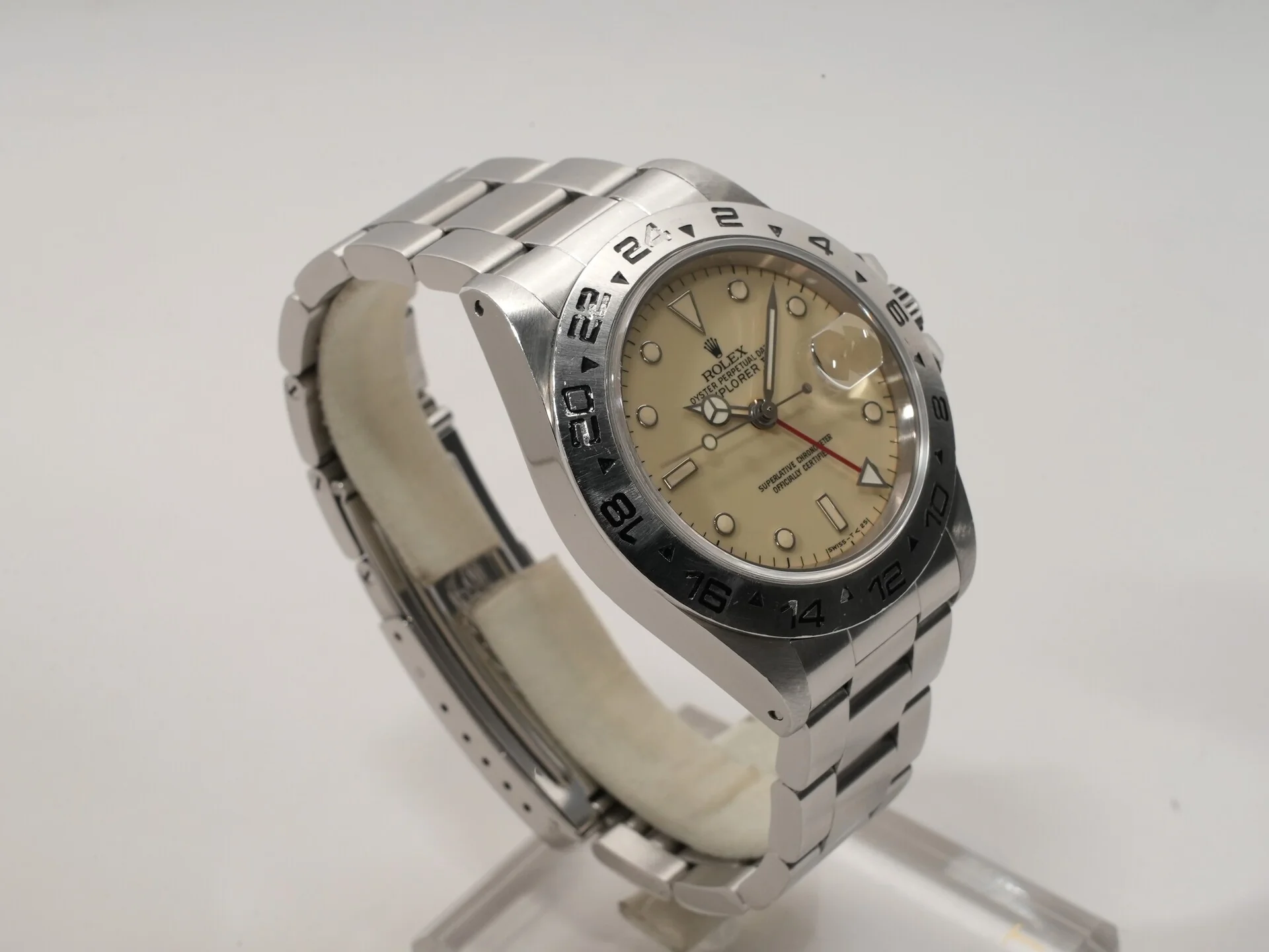 ロレックス エクスプローラーII Ref.16550 ステンレススチール アイボリー文字盤 - Image 5