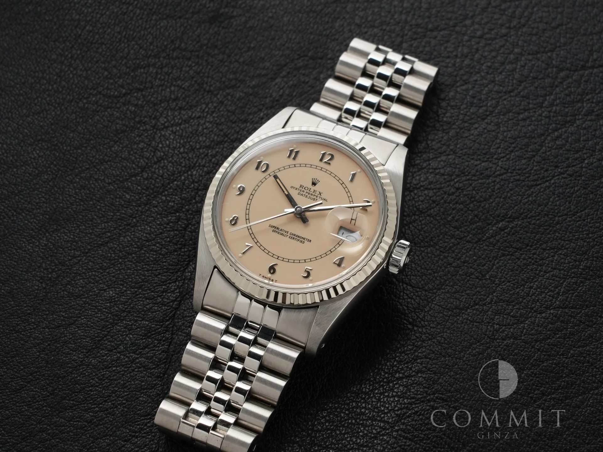 ロレックス デイトジャスト Ref.16014 ステンレススチール/ホワイトゴールド ボイラーゲージ文字盤 ジュビリーブレスレット - Image 11