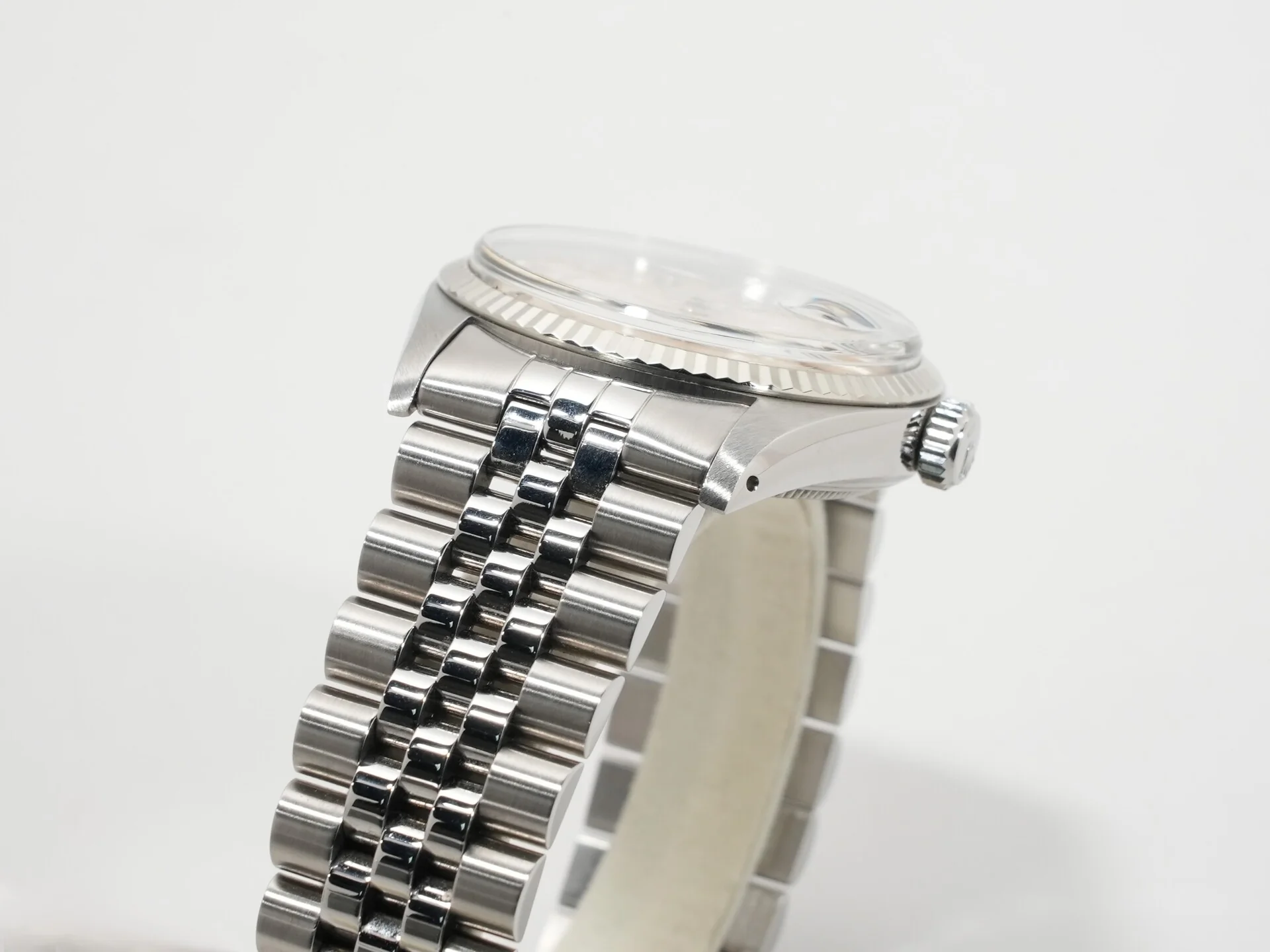 ロレックス デイトジャスト Ref.16014 ステンレススチール/ホワイトゴールド ボイラーゲージ文字盤 ジュビリーブレスレット - Image 6