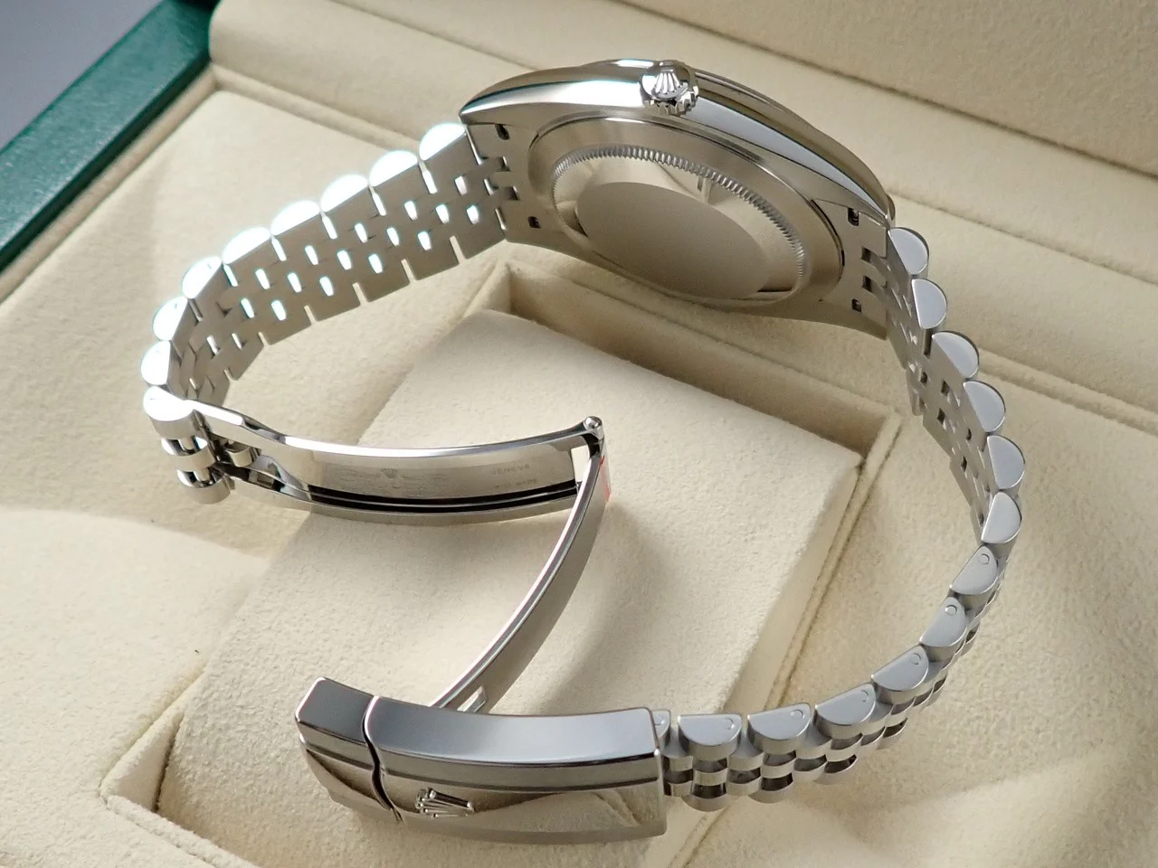 ロレックス デイトジャスト41 Ref.126300 ステンレススチール シルバー文字盤 ジュビリーブレスレット - Image 7