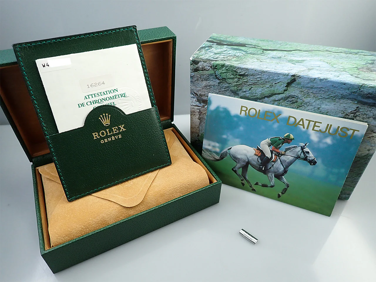 ロレックス デイトジャスト Ref.16264 ステンレススチール/ホワイトゴールド グレー文字盤 ジュビリーブレスレット - Image 10