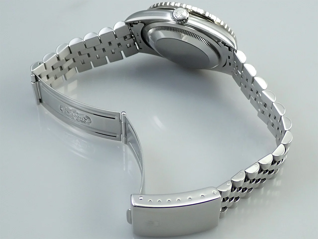 ロレックス デイトジャスト Ref.16264 ステンレススチール/ホワイトゴールド グレー文字盤 ジュビリーブレスレット - Image 8