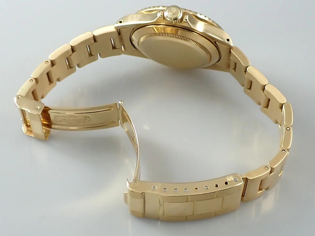 ロレックス サブマリーナー デイト Ref.16808 イエローゴールド ブラック文字盤 - Image 8