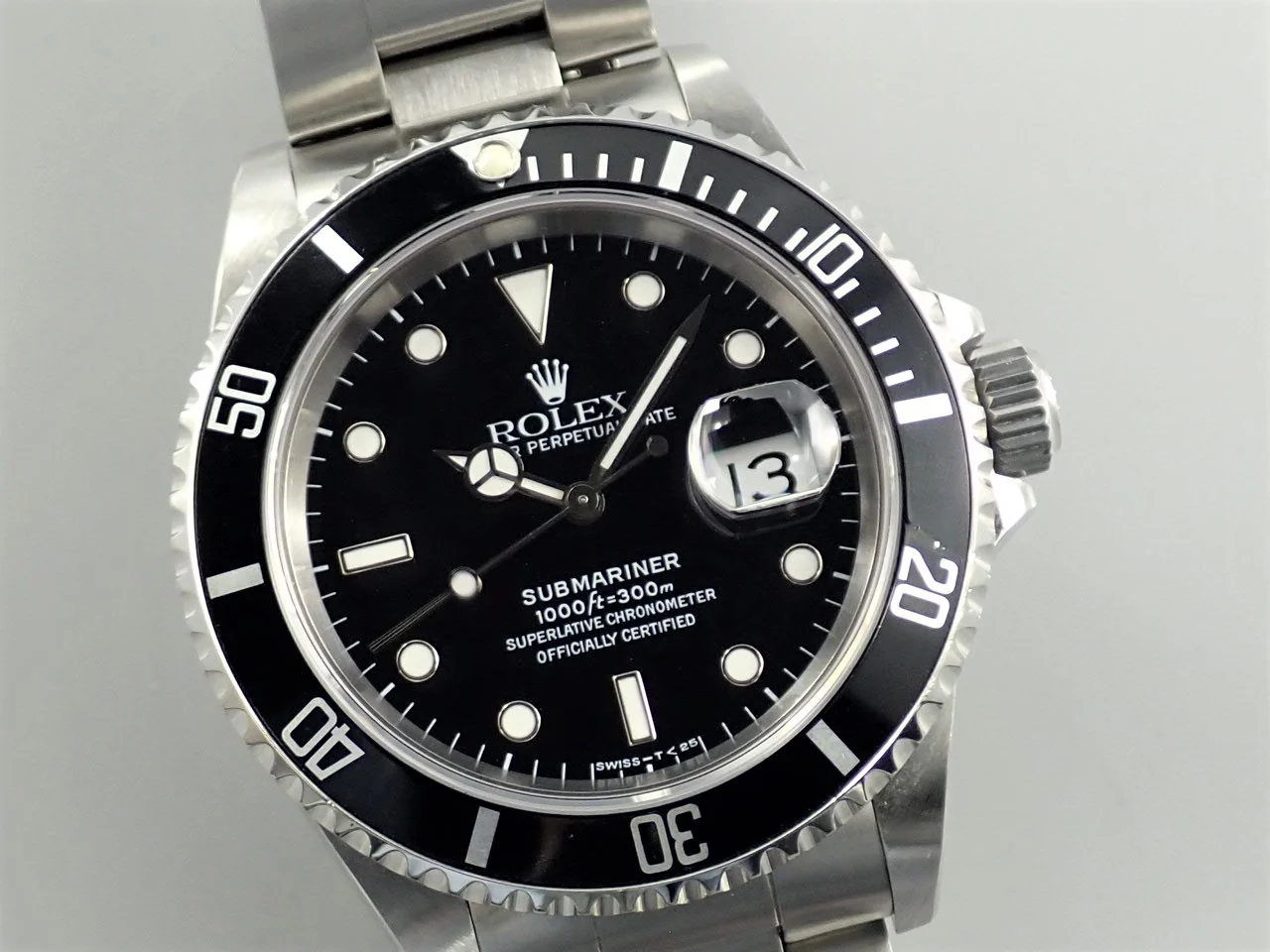 ロレックス サブマリーナー デイト Ref.16610 ステンレススチール ブラック文字盤 - Image 3