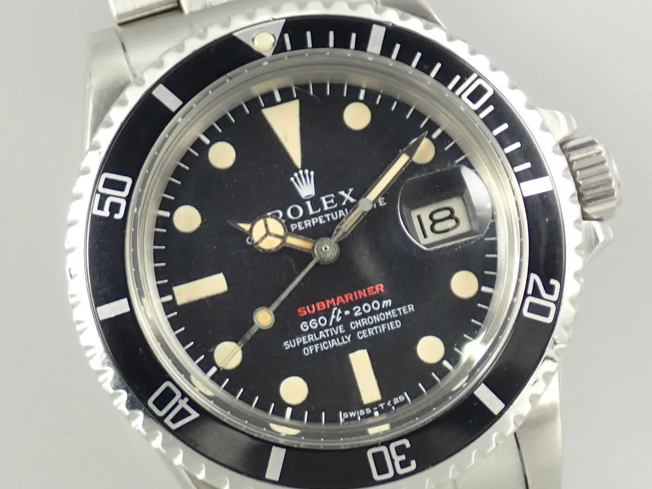 ロレックス サブマリーナー デイト Ref.1680 ステンレススチール ブラック文字盤 - Image 3