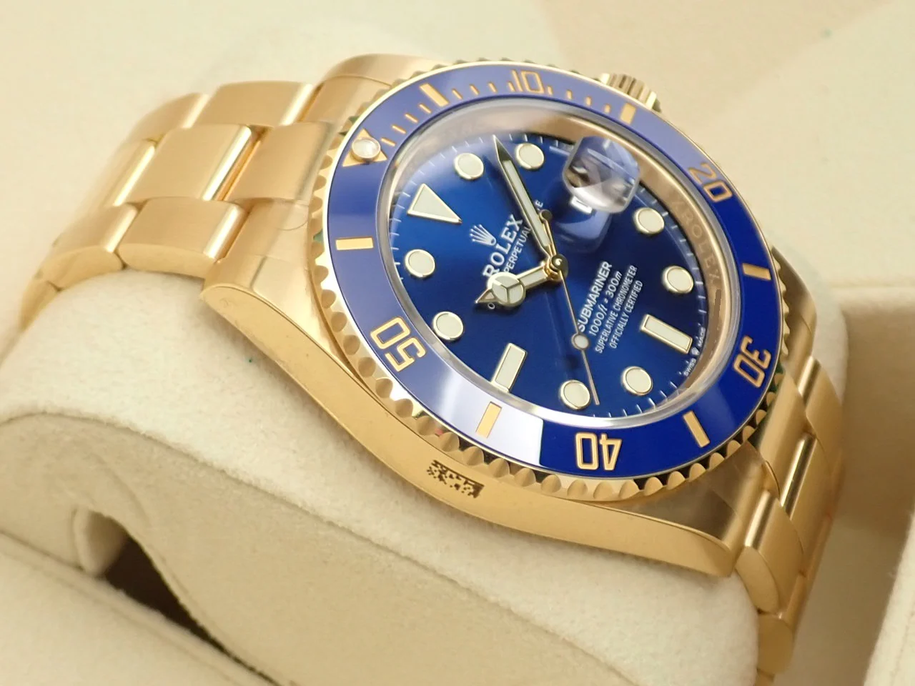 ロレックス サブマリーナー デイト Ref.126618LB イエローゴールド ブルー文字盤 - Image 5