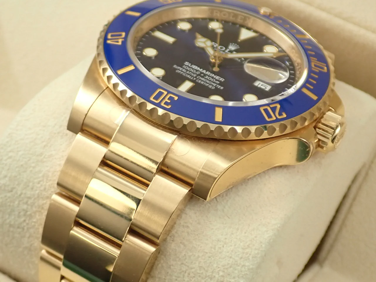ロレックス サブマリーナー デイト Ref.126618LB イエローゴールド ブルー文字盤 - Image 6