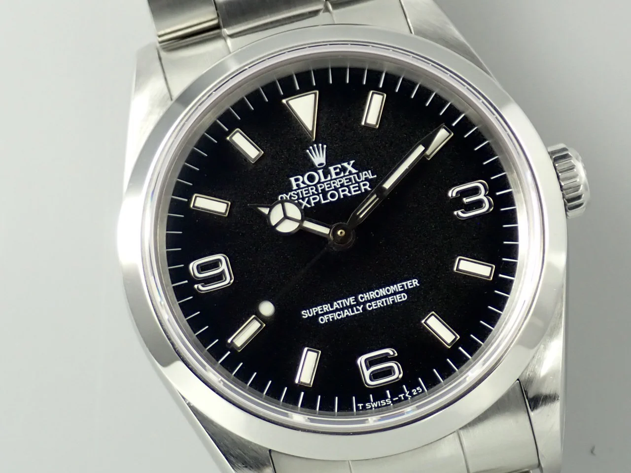 ロレックス エクスプローラーI Ref.14270 ステンレススチール ブラック文字盤 - Image 3