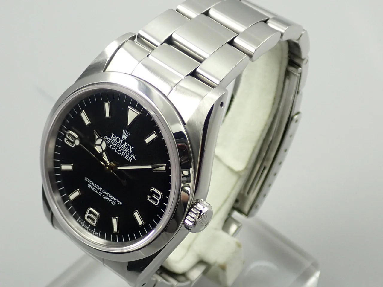 ロレックス エクスプローラーI Ref.14270 ステンレススチール ブラック文字盤 - Image 4