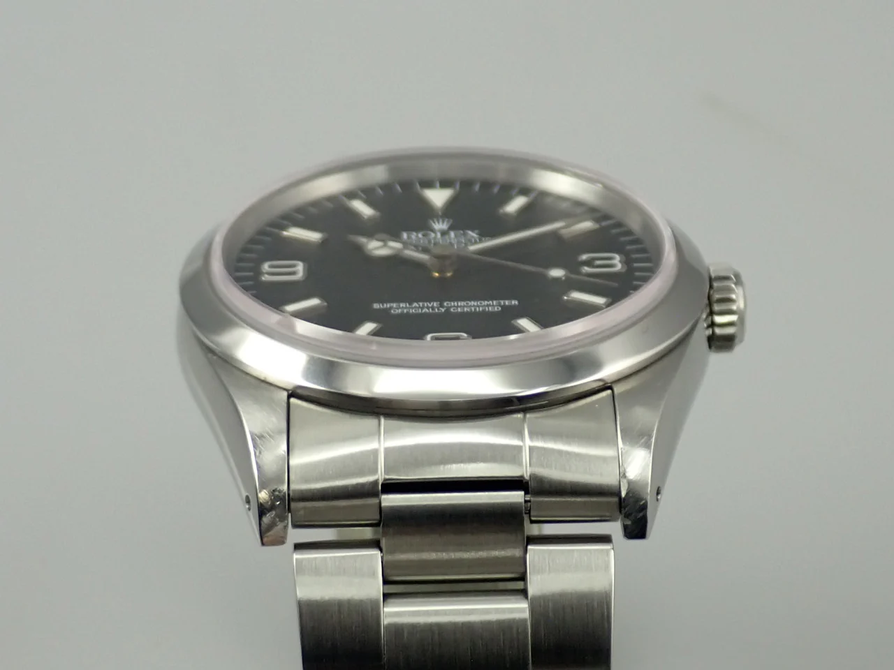 ロレックス エクスプローラーI Ref.14270 ステンレススチール ブラック文字盤 - Image 6