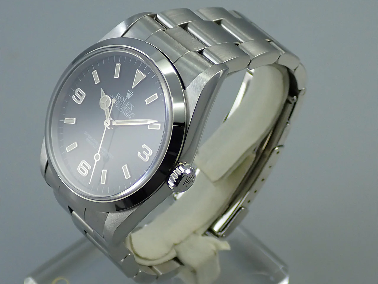 ロレックス エクスプローラーI Ref.14270 ステンレススチール ブラック文字盤 - Image 4