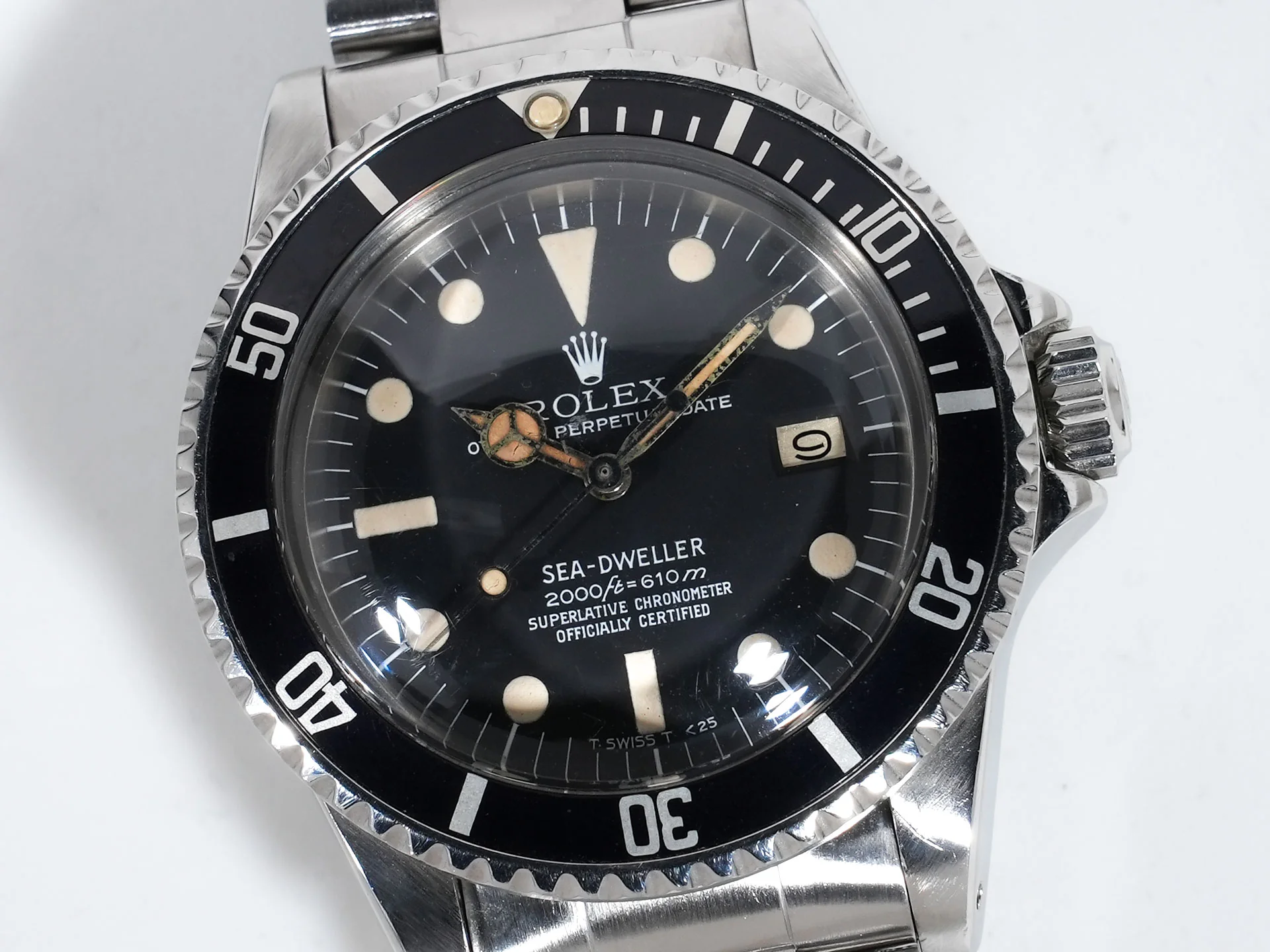 ロレックス シードゥエラー Ref.1665 ステンレススチール ブラック文字盤 中古 4c477gkb - Image 3