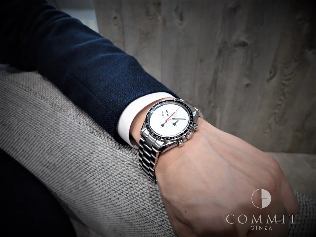 オメガ スピードマスター アラスカプロジェクト Ref.311.32.42.30.04.001 ホワイト文字盤 美品 4J16X341 - Image 10