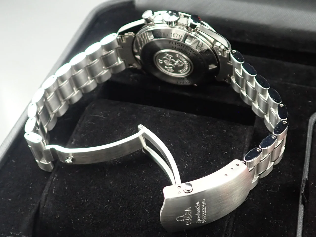 オメガ スピードマスター アラスカプロジェクト Ref.311.32.42.30.04.001 ホワイト文字盤 美品 4J16X341 - Image 7