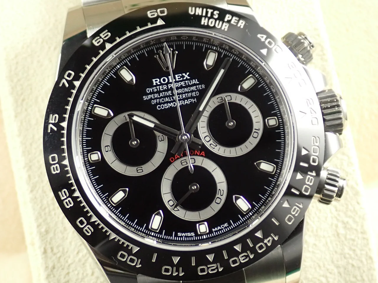 ロレックス デイトナ Ref.116500LN ステンレススチール ブラック文字盤 - Image 3