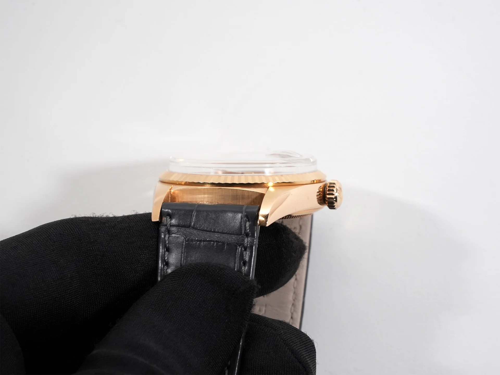 ロレックス デイデイト Ref.1803/8 イエローゴールド シルバー文字盤 - Image 6